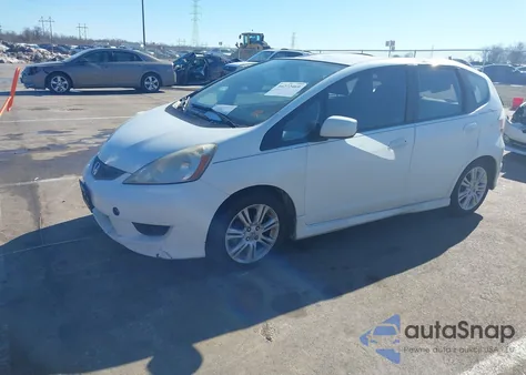 2009 Honda Fit Sport z USA, uszkodzony, nr VIN JHMGE88449S045206
